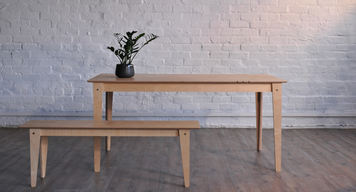 Mupu-flat-pack-furniture-dinning-table-Birch Plywood-Cape-Town